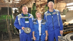 Ливенский «Машиностроитель» освоил выпуск 12–тонного голтовочного барабана