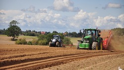 Аграрии Белгородской области занялись обмолотом кукурузы на зерно и сои
