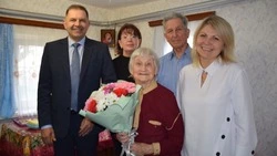 Зинаида Склярова из красногвардейской Засосны встретила свой 95-й год рождения