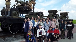 Учащиеся Засосенской школы Красногвардейского района побывали на Прохоровском поле