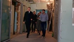 Вячеслав Гладков проверил ход капремонта Ливенского дома соцобслуживания в Красногвардейском округе