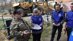 Волонтёры Красногвардейского района привели в порядок захоронения ветеранов