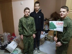 Учащиеся Засосенской школы Красногвардейского района собрали четыре тонны макулатуры