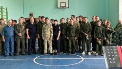 Ветераны Группы войск в Германии из Бирюча встретились с участниками исторических сборов «Армата»