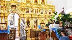 Преосвященнейший епископ Савва посетил приход первого Бирюченского округа