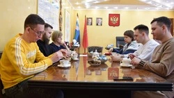 Студенты Курского медицинского университета посетили Красногвардейский район