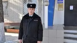 Алексей Саввин из Красногвардейского района поступил на службу в органы внутренних дел
