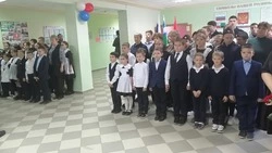 Память погибшего в зоне СВО Михаила Ткаченко увековечили в красногвардейском селе Верхососна