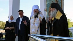 Освящение открытой часовни состоялось в селе Большебыково Красногвардейского района