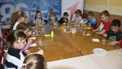 Воспитанники детсада «Росинка» города Бирюч подготовили пасхальные подарки для наших защитников