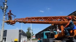 Красногвардейские энергетики продолжили плановые работы по техобслуживанию оборудования