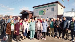 Делегация пенсионеров из Красногвардейского района посетила город Старый Оскол