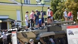 Жители и гости Бирюча отметили 91-ю годовщину Красногвардейского района