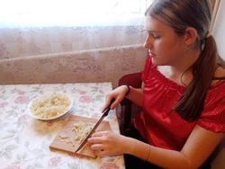 Анна Кравченко из Красногвардейского района: «Зимнее холодное»