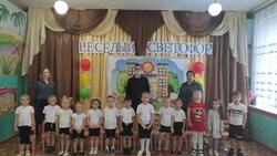 Встреча «Весёлый светофор» прошла с воспитанникам детского сада «Колобок» села Засосна