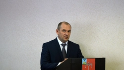 Глава администрации района выступил с ежегодным отчётом