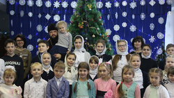 Воспитанники детского сада «Солнышко» приняли участие в рождественской программе