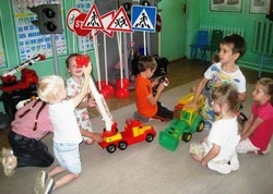 Детский сад Бирюча присоединился к месячнику по профилактике дорожного травматизма