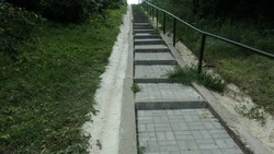 По водосточному лотку. Как несознательные мотоциклисты ездят по городу Бирюч