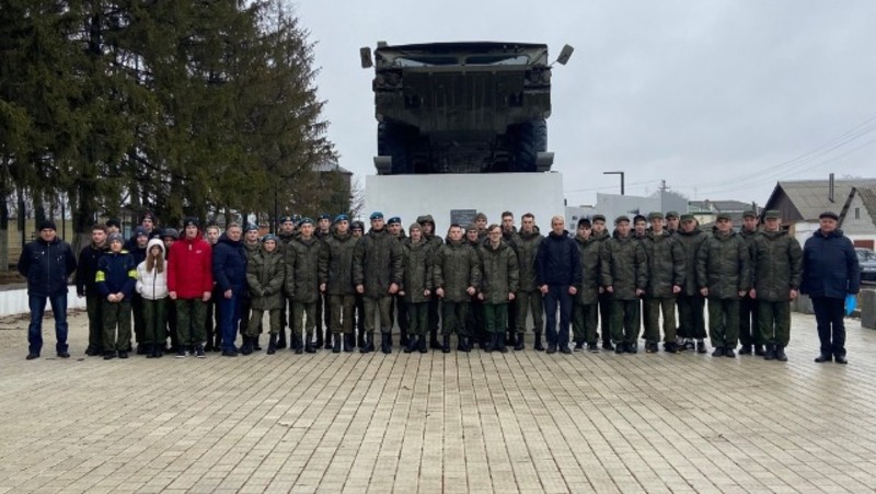 Курсанты военно-патриотических клубов Красногвардейского района посетили Острогожск