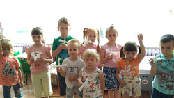 Работники детсада «Солнышко» города Бирюч организовали акцию памяти