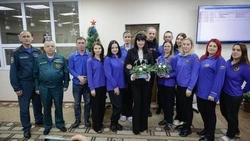 Вячеслав Гладков посетил сотрудников единой дежурно-диспетчерской службы 1 января