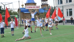 Во имя здоровья. В селе Весёлое открылась многофункциональная спортивная площадка