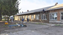 Капитальный ремонт продолжился в Хуторской основной школе Красногвардейского района
