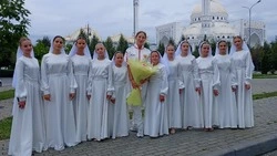 Юные гимнастки из красногвардейской Никитовки побывали в Чеченской Республике