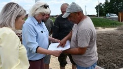 Глава администрации Галина Руденко совершила рабочую поездку по территории Красногвардейского района