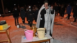 Православные люди Бирюченского благочиния отметили праздник Крещения Господня