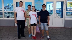 Семья Казариновых из Прилеп представила Красногвардейский район на областном фестивале ГТО