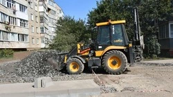 Обустройство дворовых территорий продолжается в Бирюче