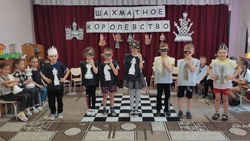 Воспитатели детсада «Росинка» города Бирюч продолжили обучение детей игре в шахматы