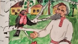 Обучающаяся Станции юннатов Красногвардейского района Сарра Кирилова: «Дедушка Матвей и грачи»