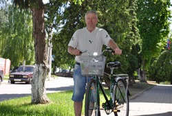 Красногвардейский пенсионер Леонид Евтушенко: «Велосипед – вторые ноги»