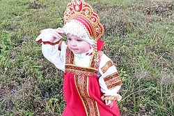 Двухлетняя Стефания Кириченко из Красногвардейского района стала участницей конкурса красоты
