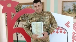 Участник СВО Дмитрий Заикин посетил Красногвардейский отдел ЗАГС