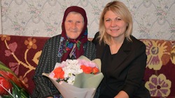 Вера Федорищева из Красногвардейского района отметила 95-й год рождения