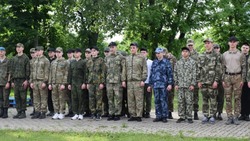 Военно-патриотические  сборы старшеклассников прошли в Красногвардейском районе