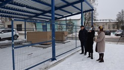 Елена Романенко проинспектировала строительство кислородной станции в Бирюче