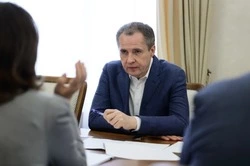 Вячеслав Гладков рассказал о рабочей встрече с гендиректором АО «Квадра» Ксенией Сухотиной