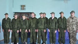 Первая смена военно-патриотических сборов «Армата» открылась в Красногвардейском районе