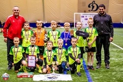 Красногвардейская команда «Олимпик» заняла первое место в турнире «Кубок детской футбольной лиги»