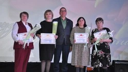 Чествование женщин Красногвардейского округа прошло в Бирюче 6 марта