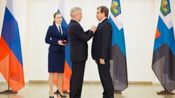Виктор Миляев получил медаль «За заслуги перед землёй Белгородской» I степени