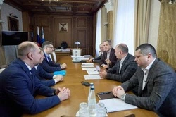 Вячеслав Гладков и Борис Эбзеев обсудили меры по обеспечению электроснабжения Белгородской области