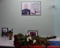 Открытие доски памяти  погибшему на СВО Артёму Медкову прошло в  Бирюче     