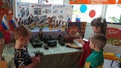 Патриотический мини-музей появился в детсаду «Солнышко» города Бирюча