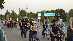 24 жителя красногвардейского села Весёлое приняли участие в велопробеге
